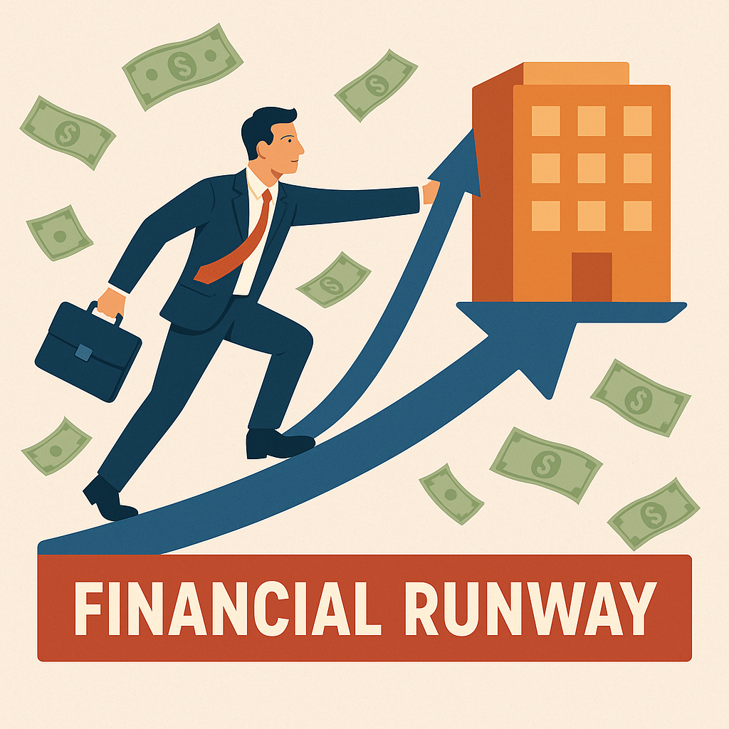 Daily Leadership Thought #176 – Don’t Run Out Of Financial Runway