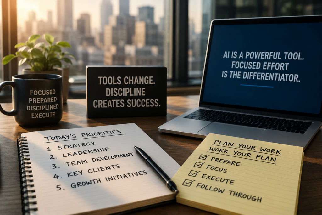 Success Still Requires Focused Effort