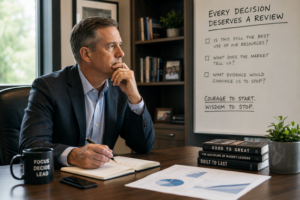 The Wisdom to Stop: Knowing When to Pull the Plug on a Business Initiative
