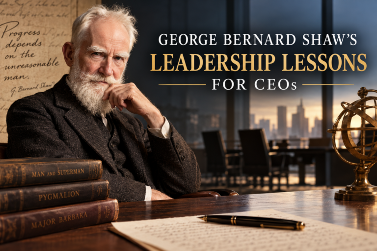 George Bernard Shaw’s Leadership Lessons for CEOs